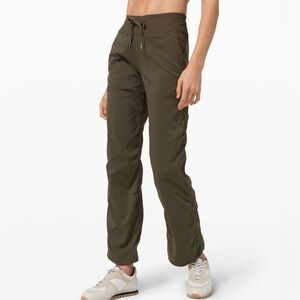 Lululemon Dance Studio Pant – Dark Olive – Size 8